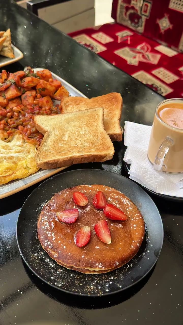 Breakfast spread